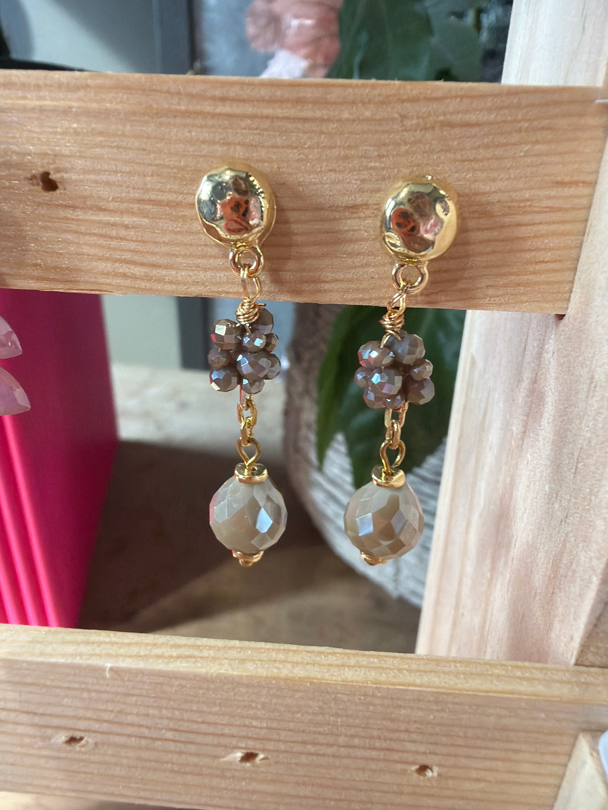 Boucles d’oreilles perles 