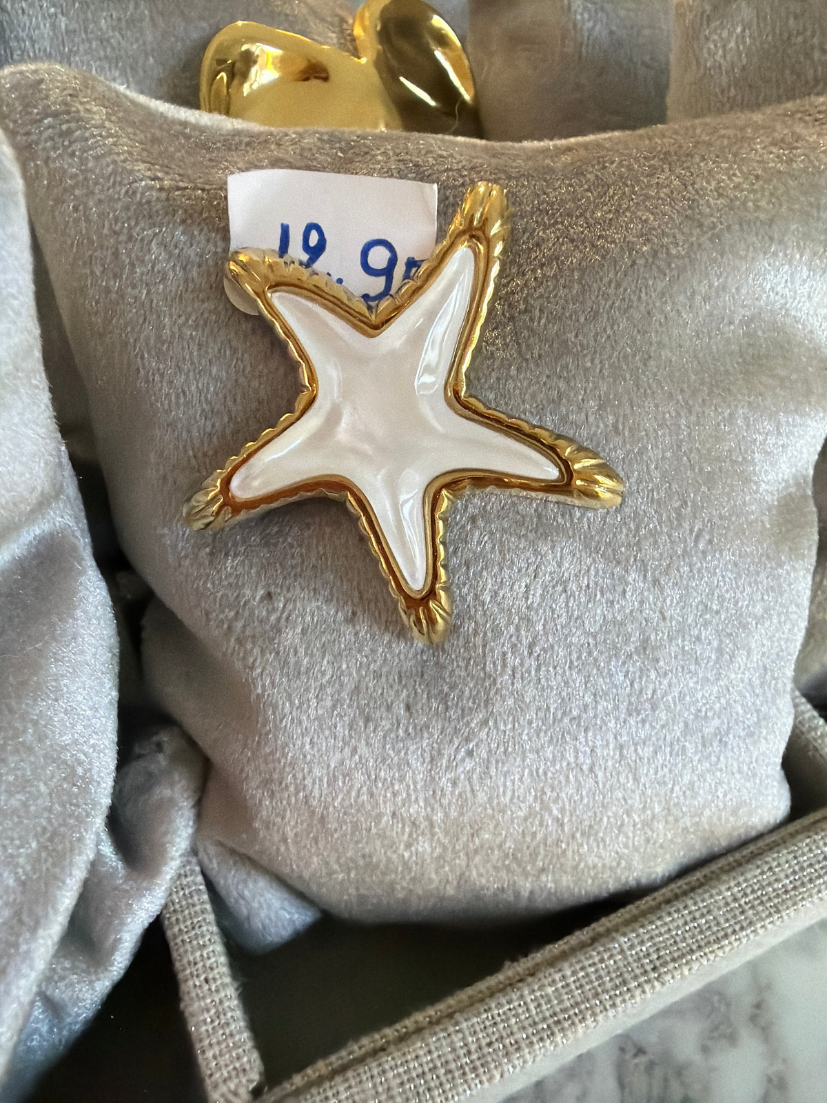 Broche étoile 