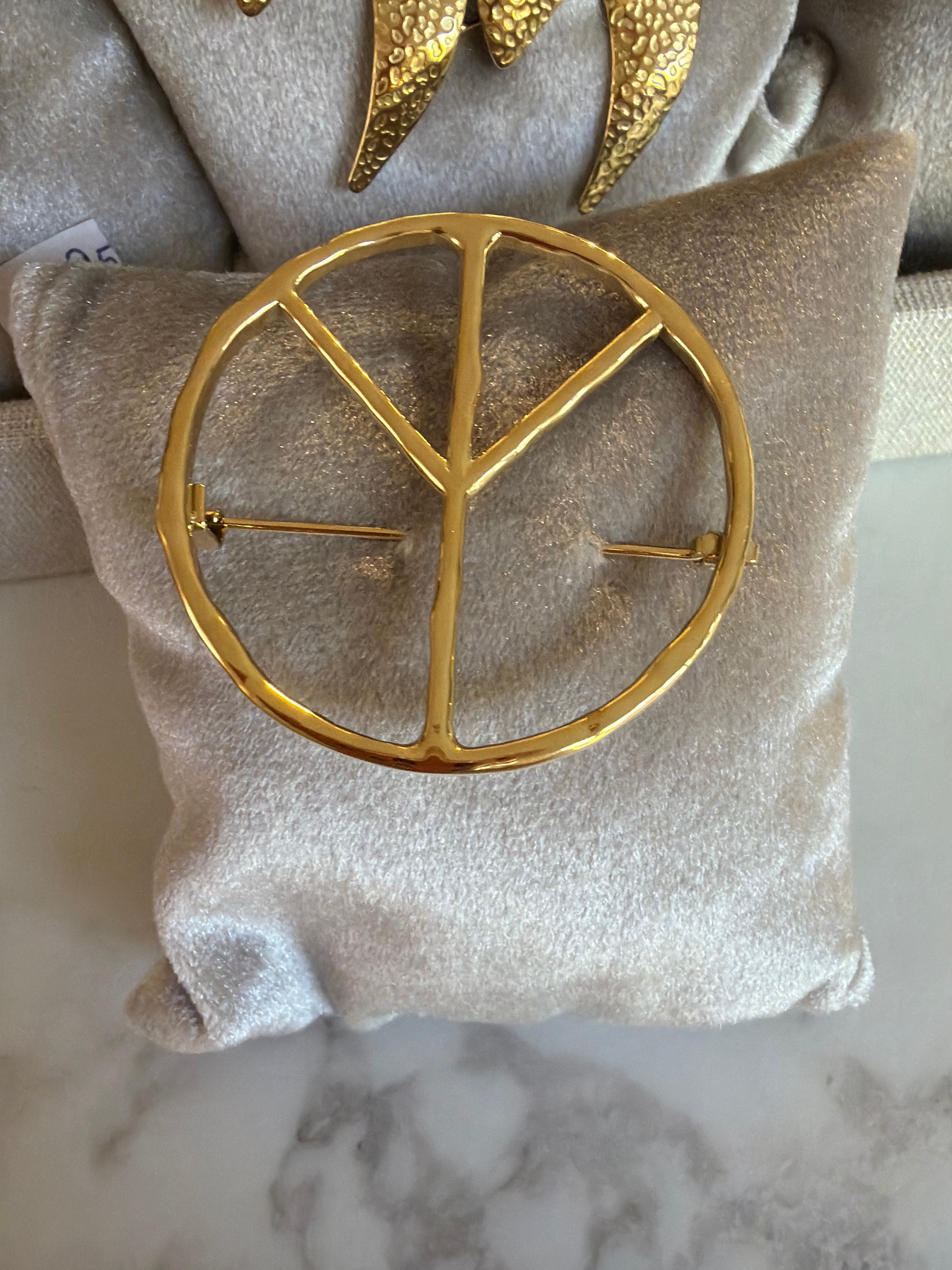 Broche peace