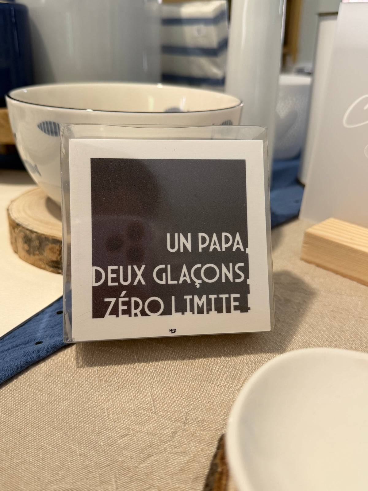 Sous verres papa