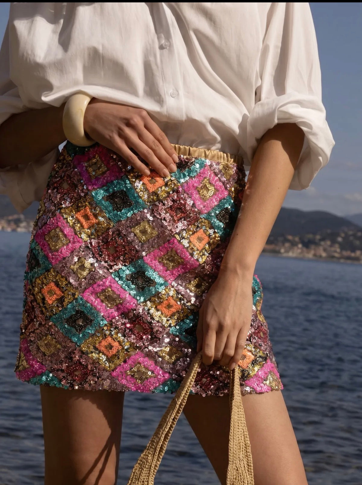 Jupe sequins 