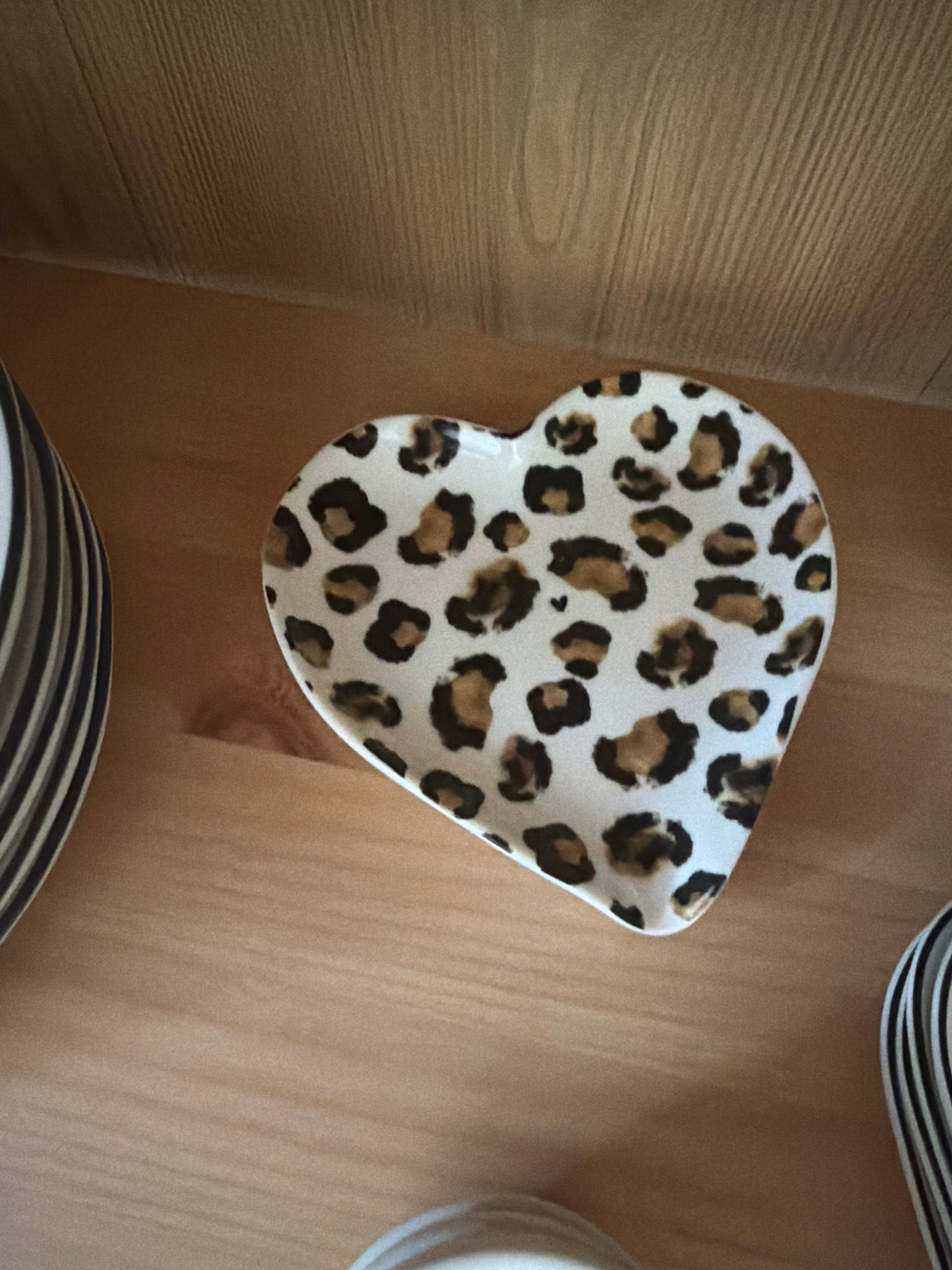 Assiette cœur 
