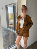 Veste en daim