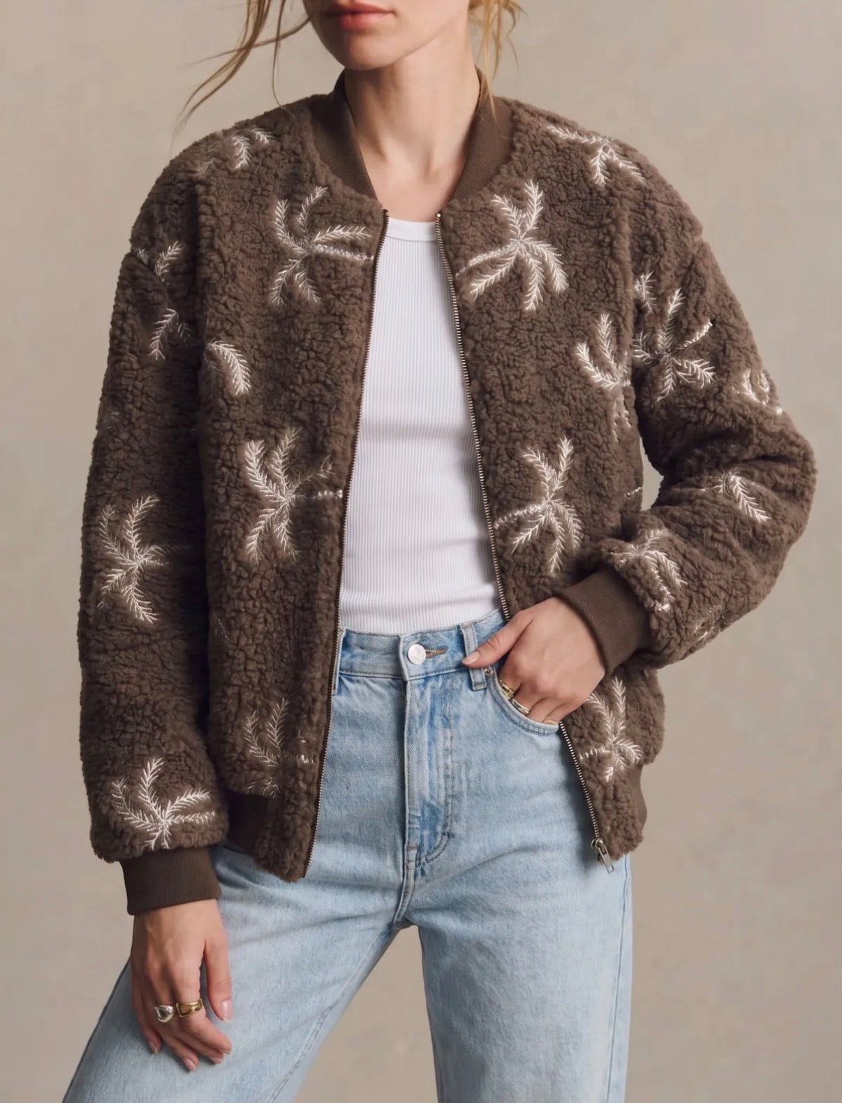 Bombers brun palmier