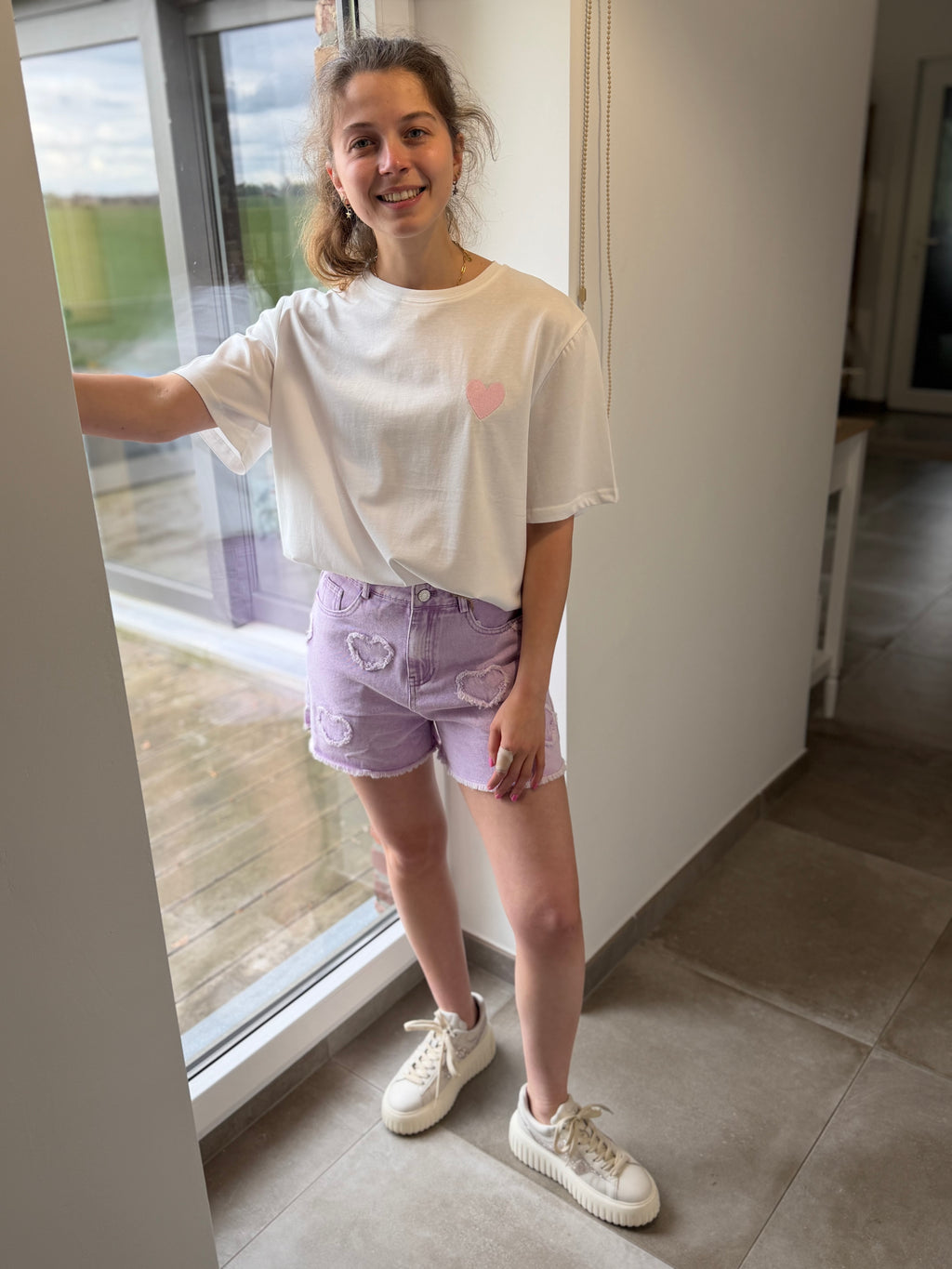Short cœur 