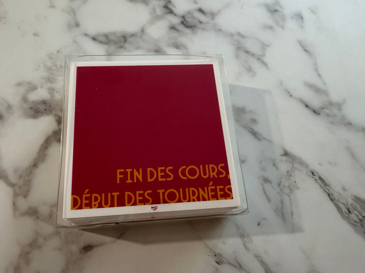 Apéros bocs l’école est finie 