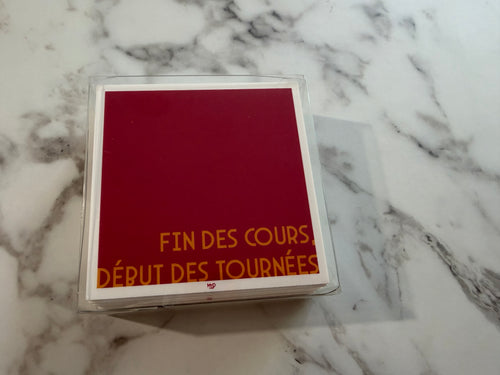 Apéros bocs l’école est finie 
