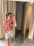 Top à motifs 