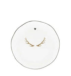 Assiette cerf 