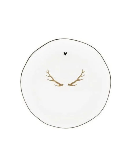 Assiette cerf 