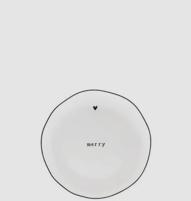 Petite assiette ronde Merry