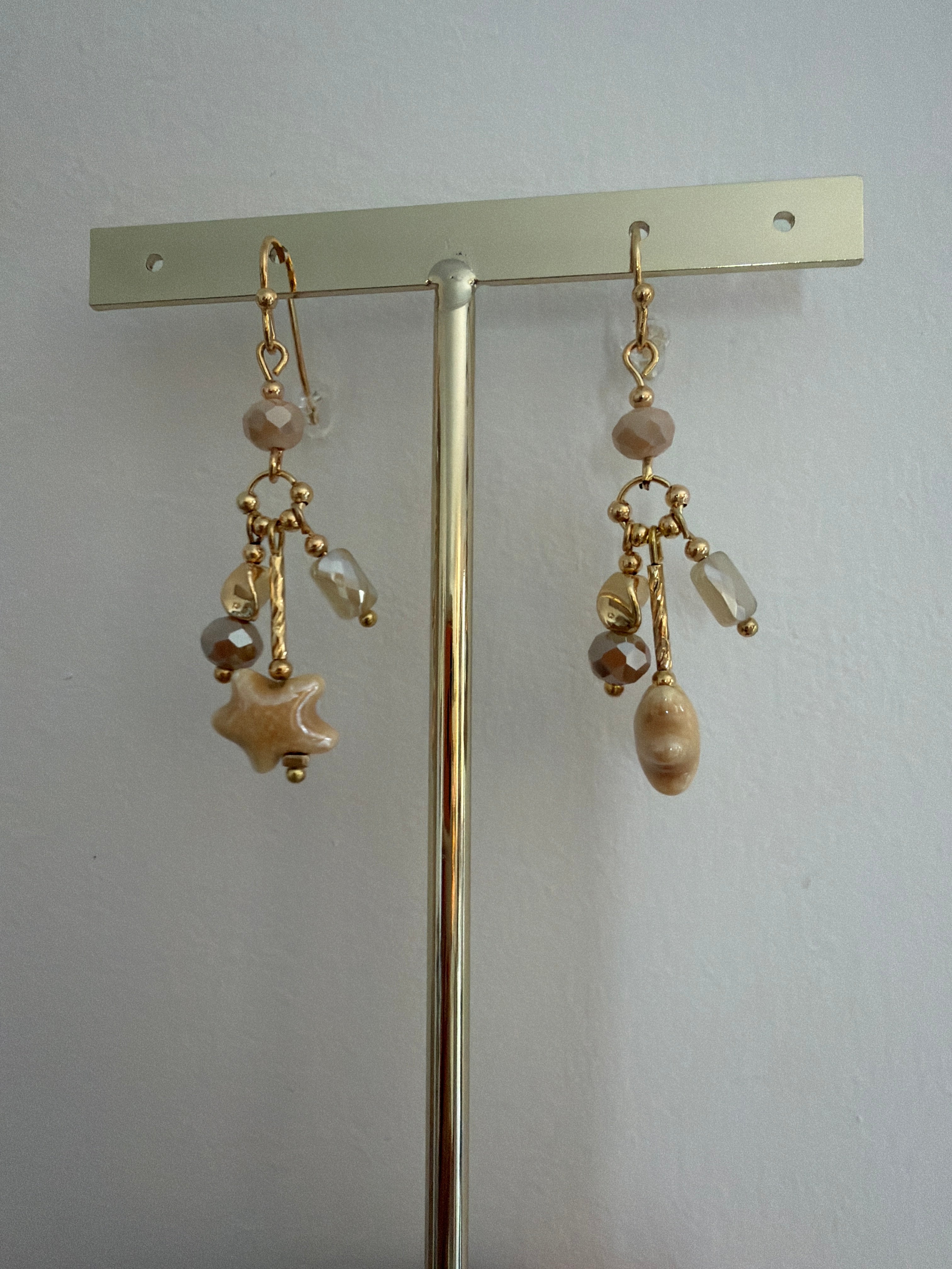 Boucles d’oreilles étoile 