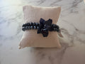 Bracelet en perles avec fleur