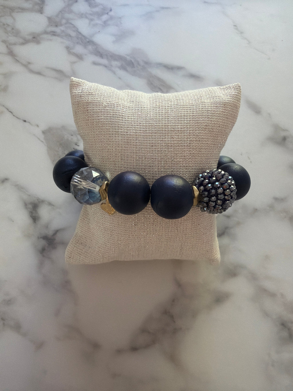 Bracelet en grosses perles 