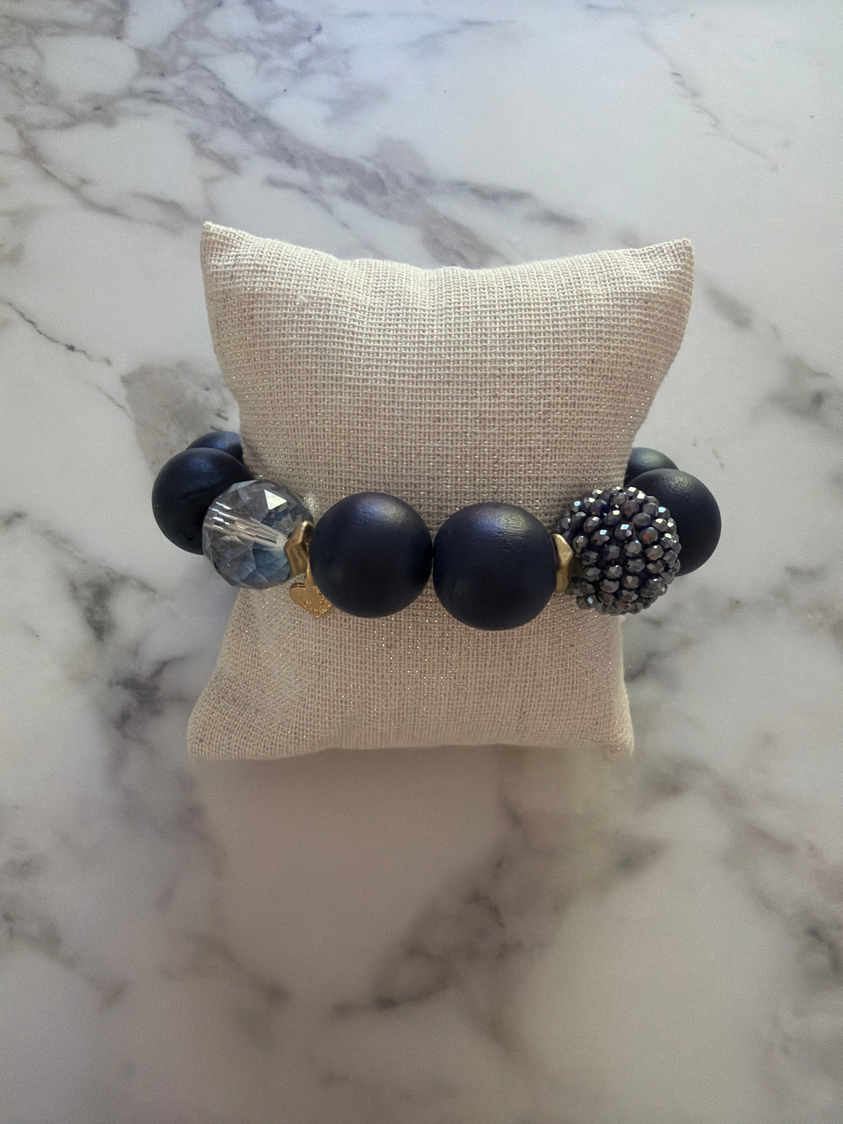 Bracelet en grosses perles 