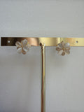 Perceuses fleurs en strass et perles 