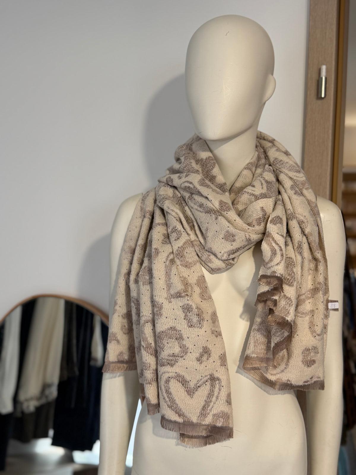 Foulard Capucine – Crème
