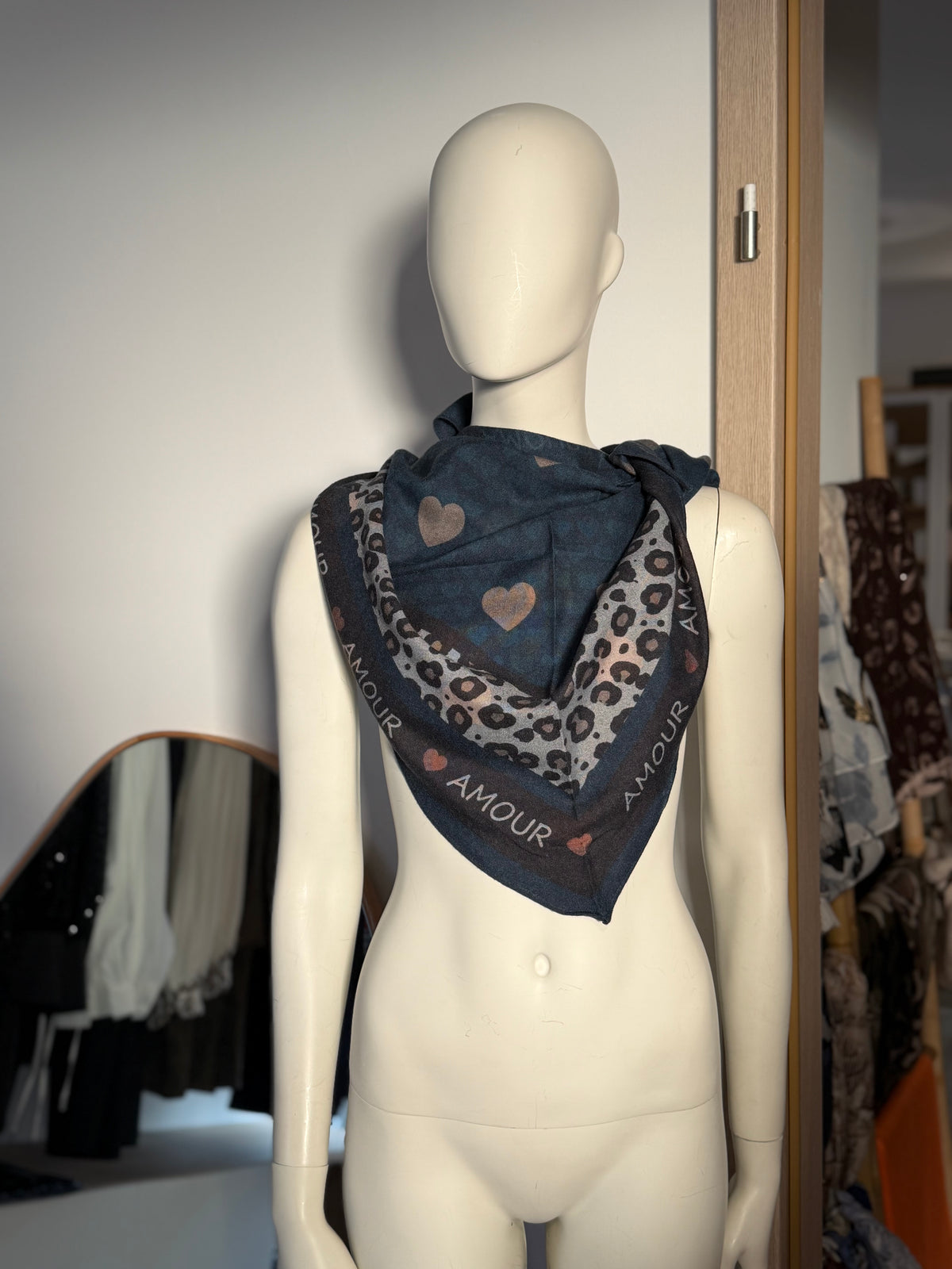 Foulard Louise – Bleu