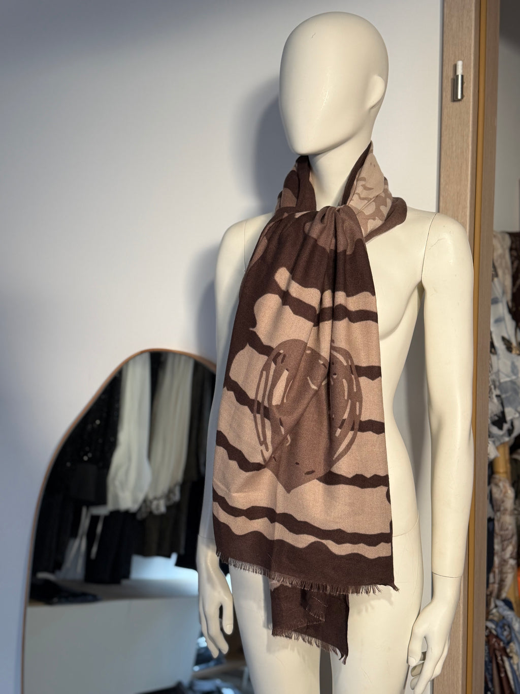 Foulard Alba – Marron