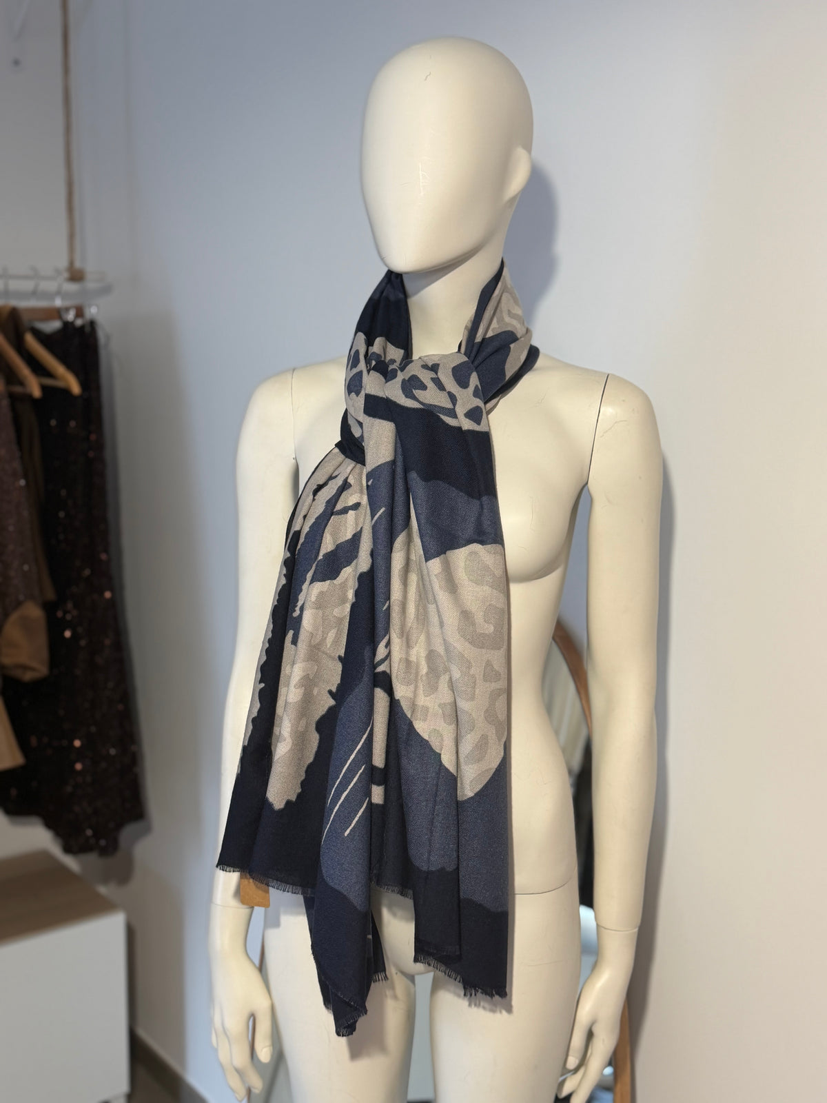 Foulard Alba – Bleu marine