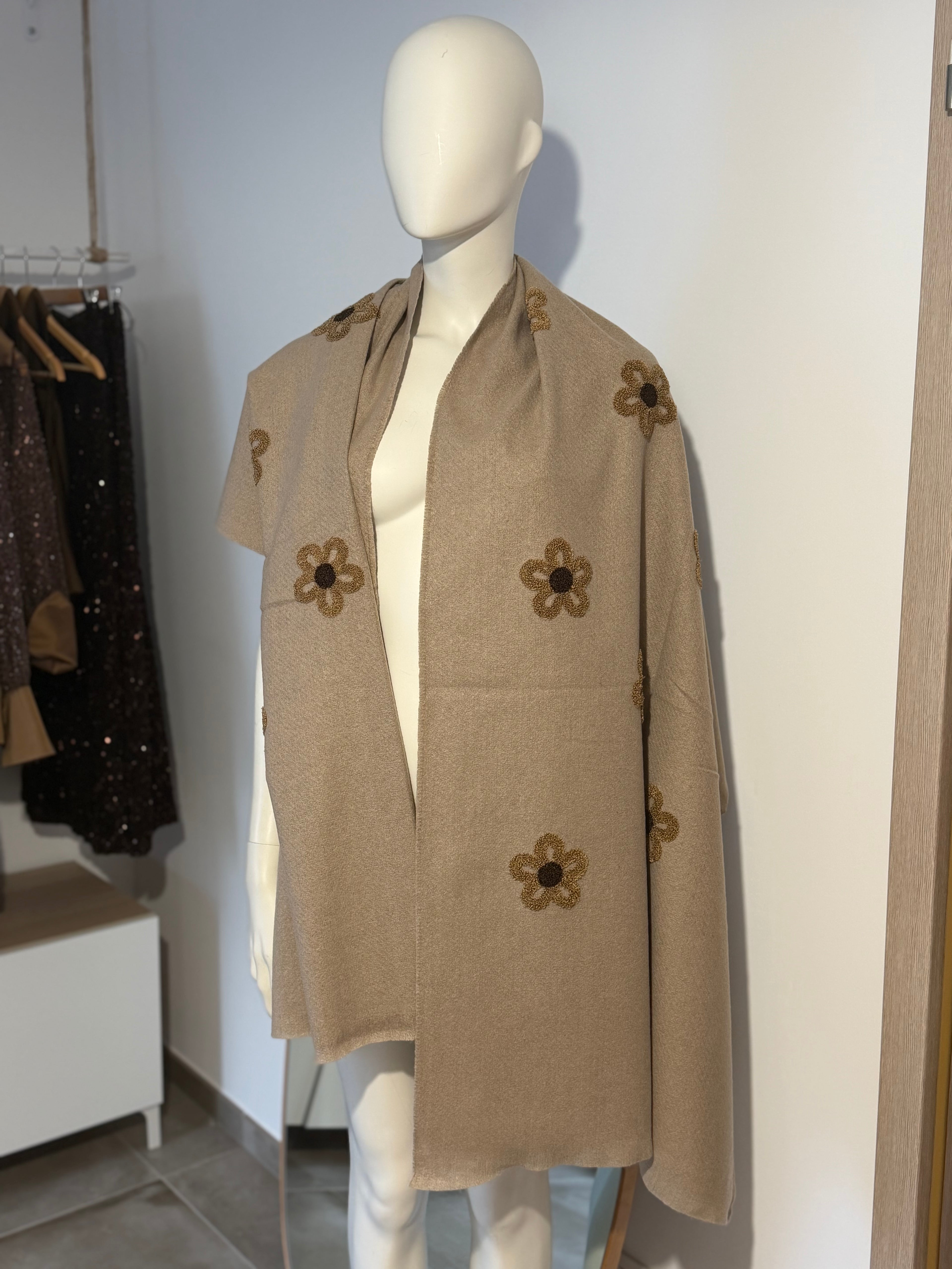 Écharpe Colette – Beige
