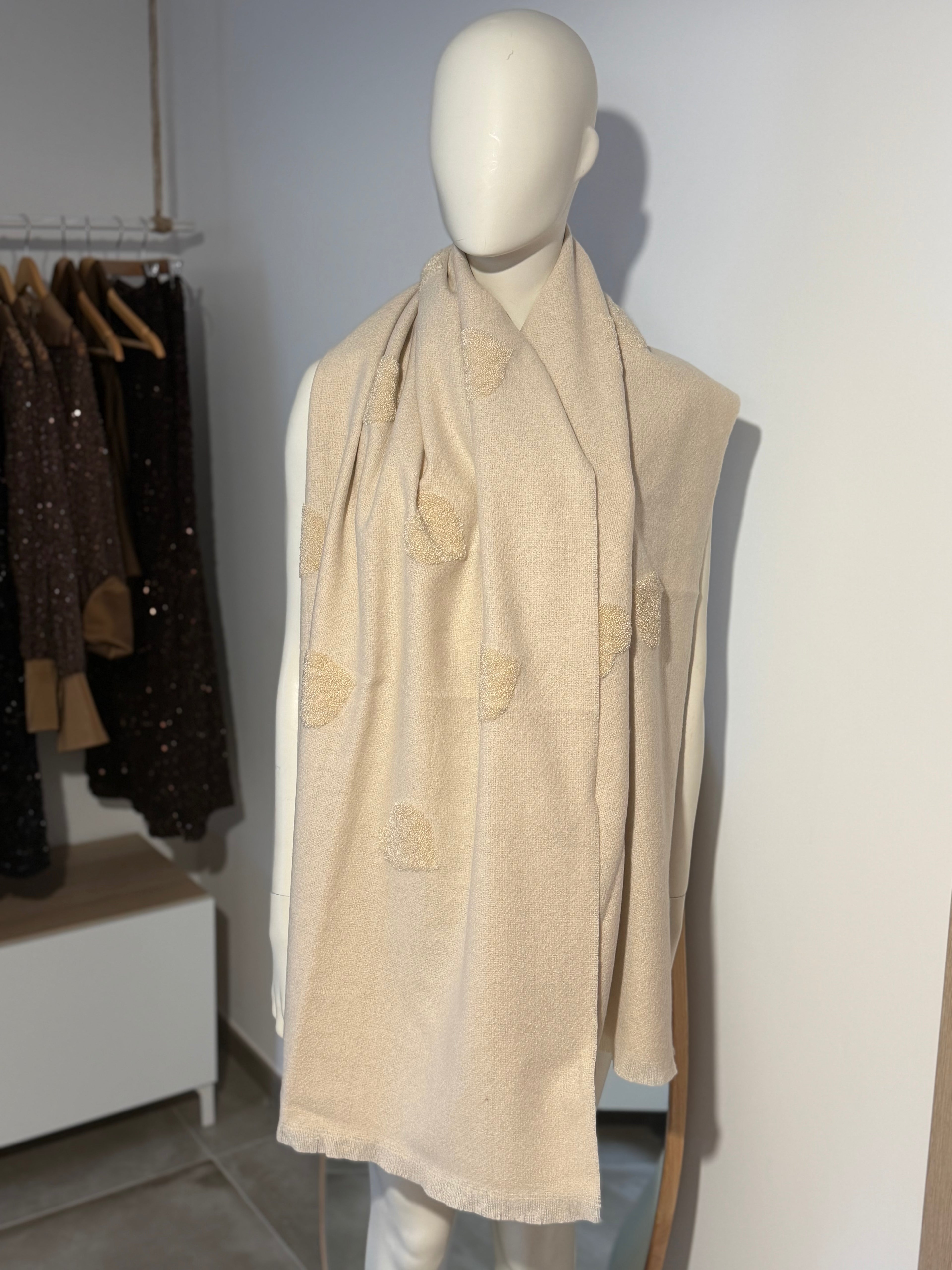 Écharpe Louise – Beige
