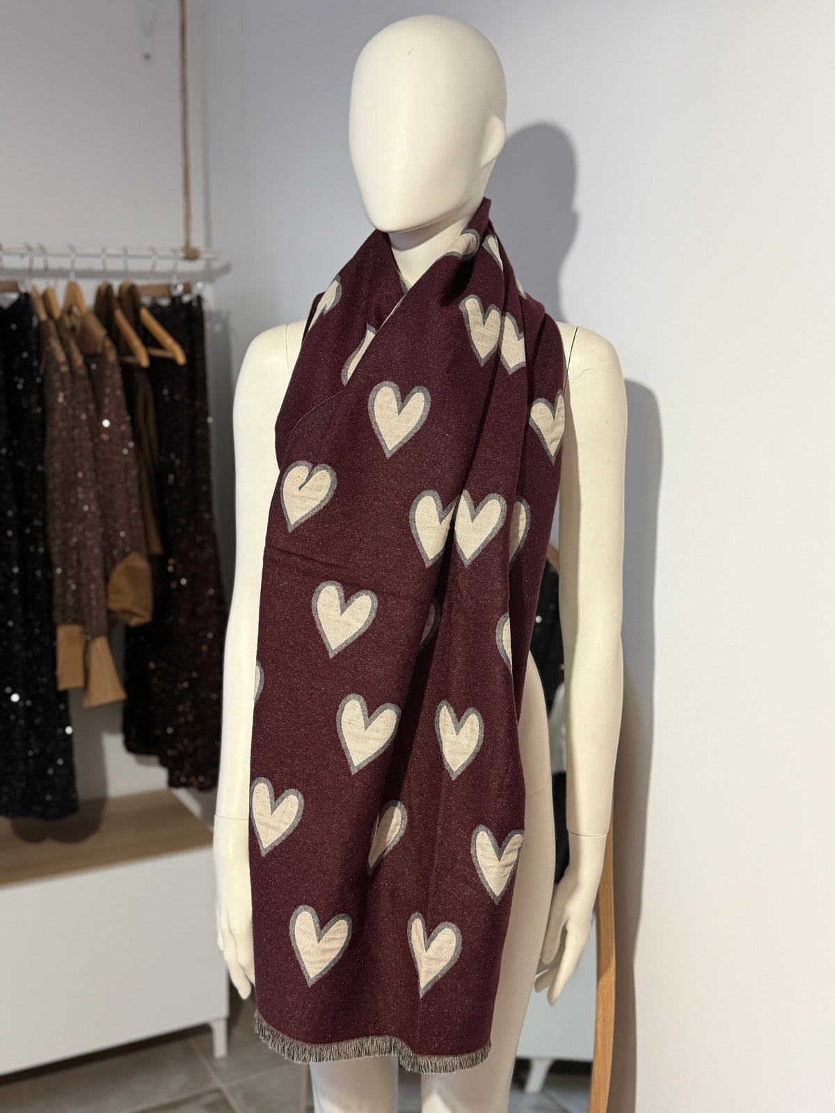 Foulard Alma – Bordeaux