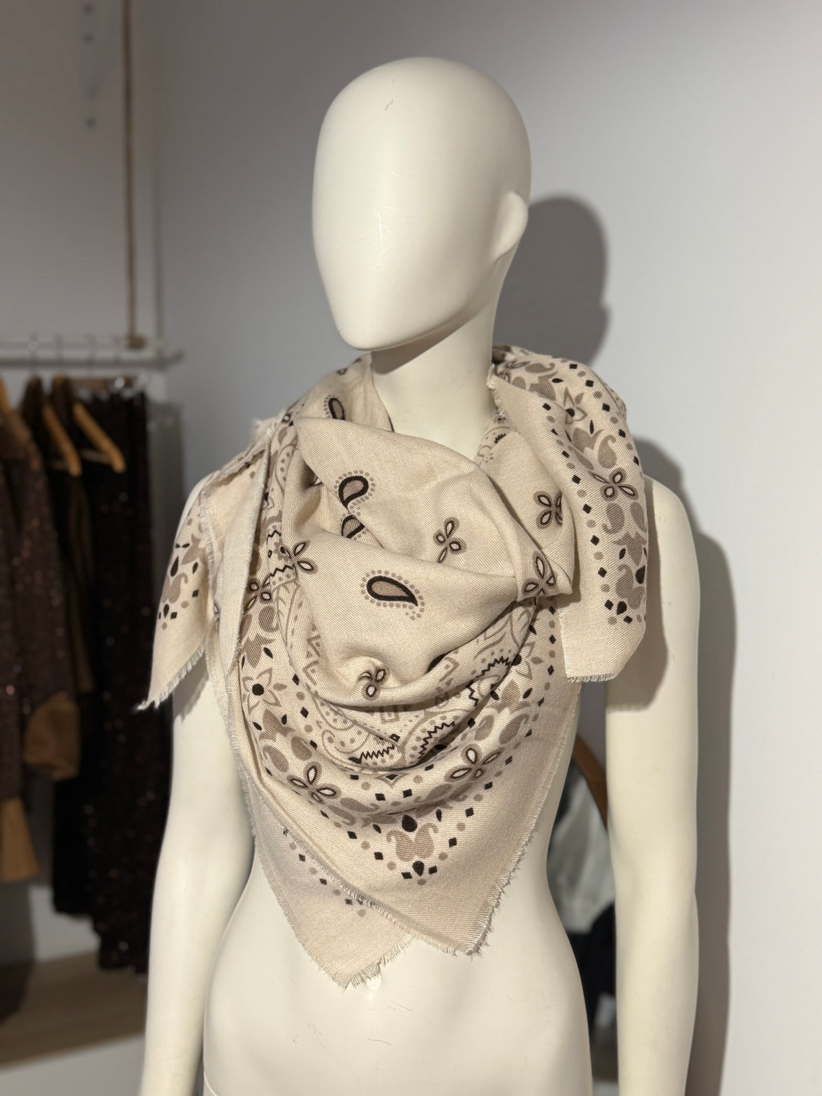Foulard Nina – Ecru