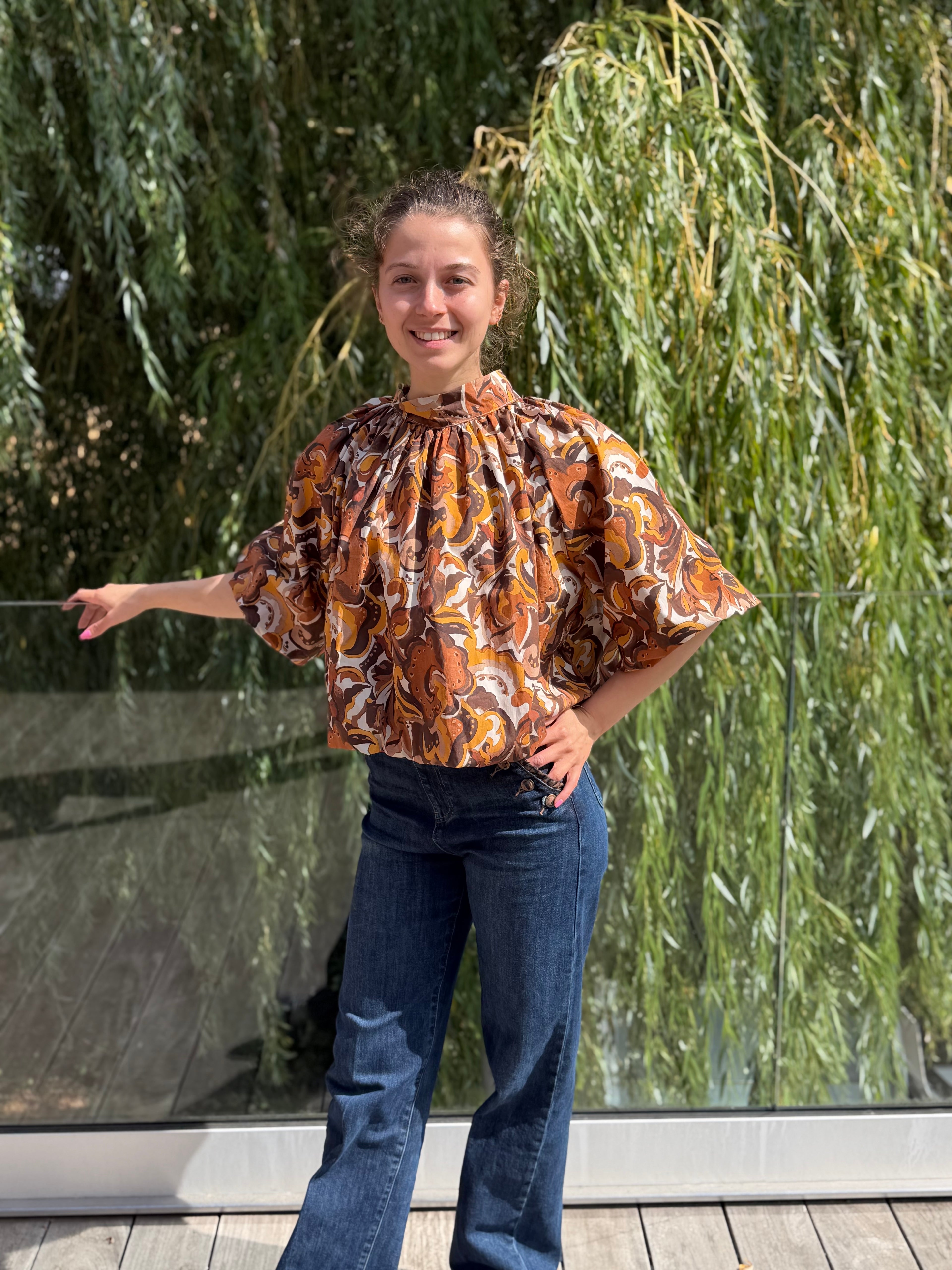 Top Alma – Marron