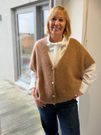 Gilet Colette – Camel