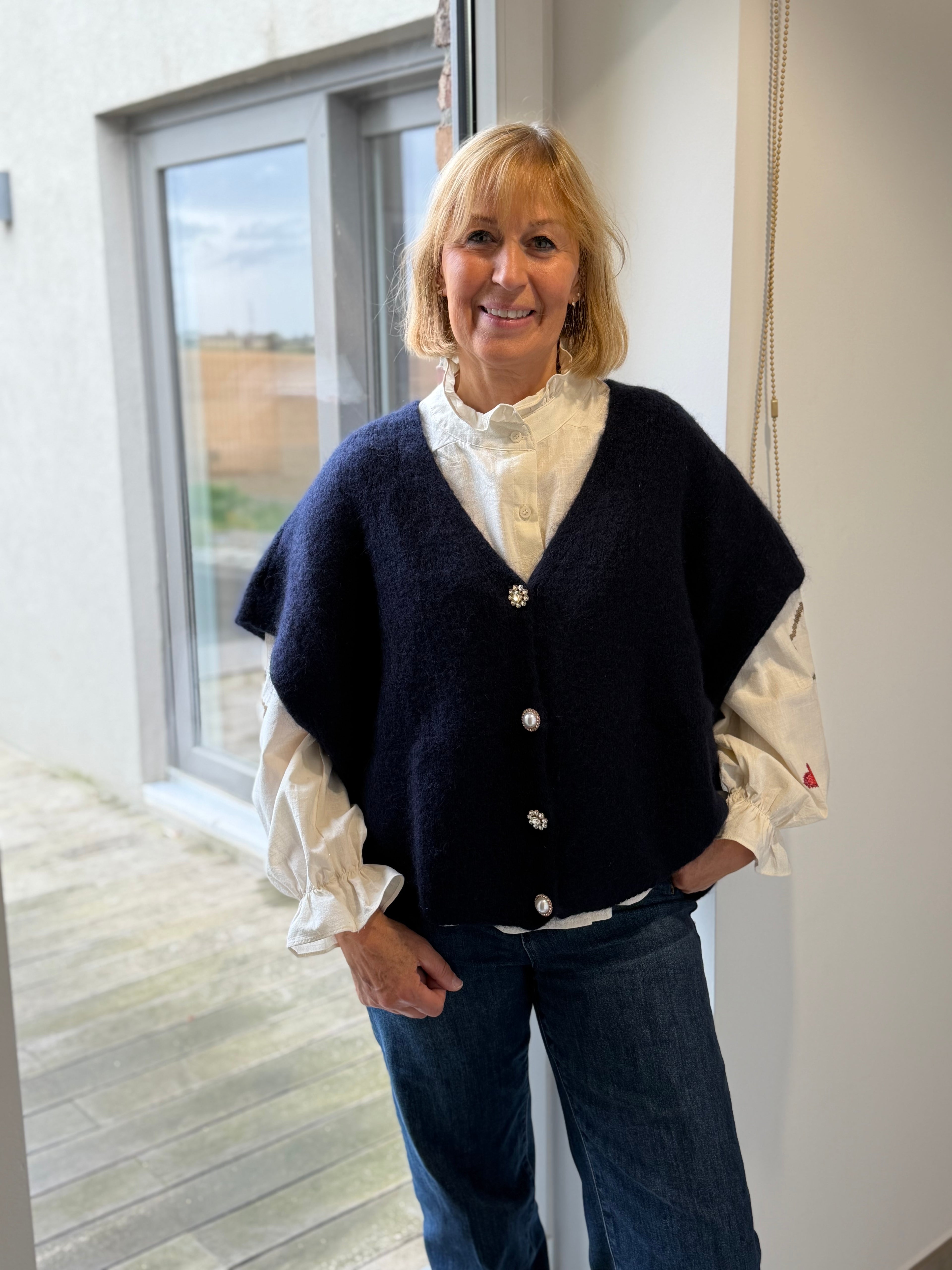 Gilet Colette – Marine