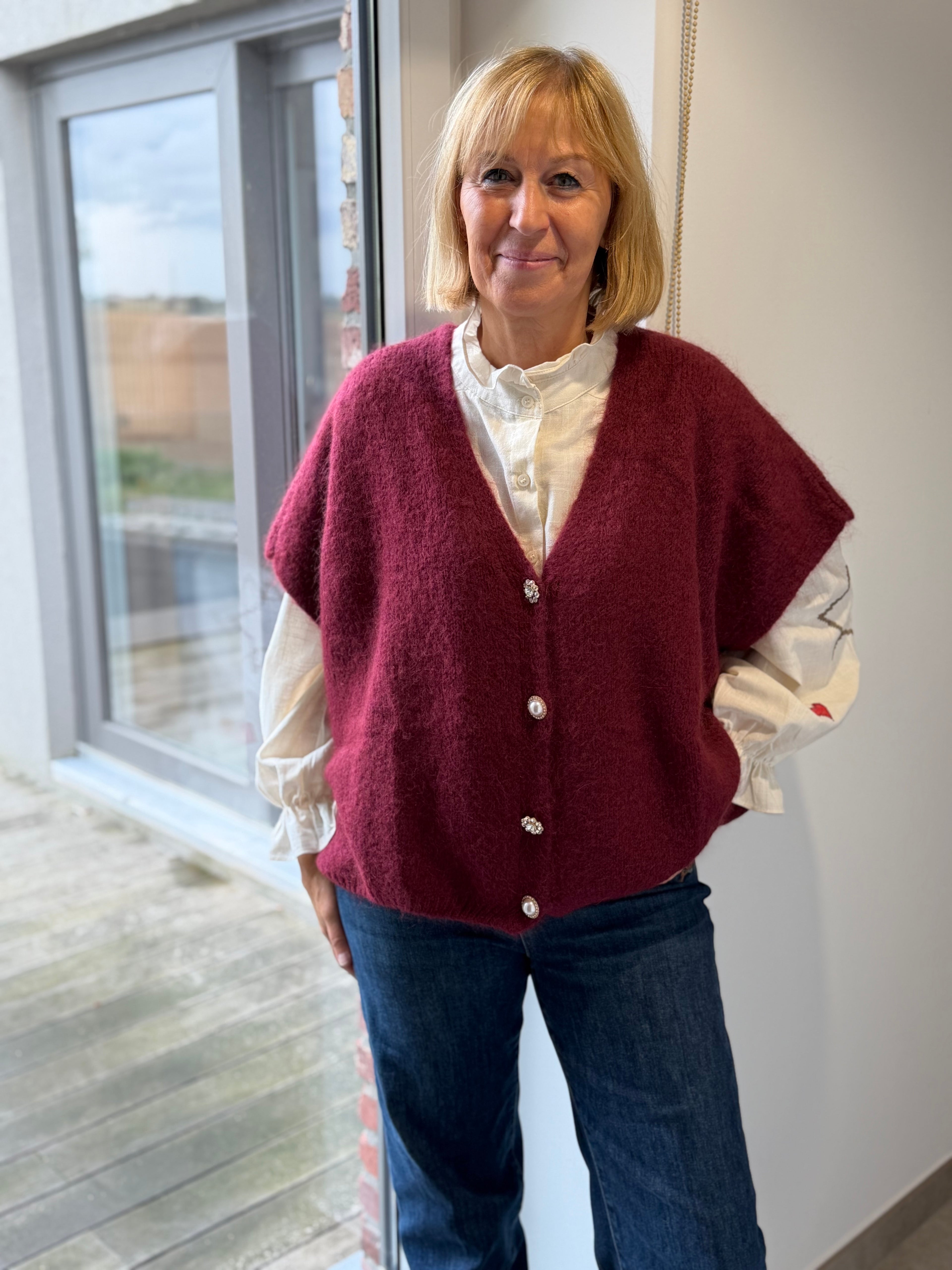 Gilet Colette – Bordeaux