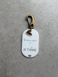 Porte-clés Je t'aime
