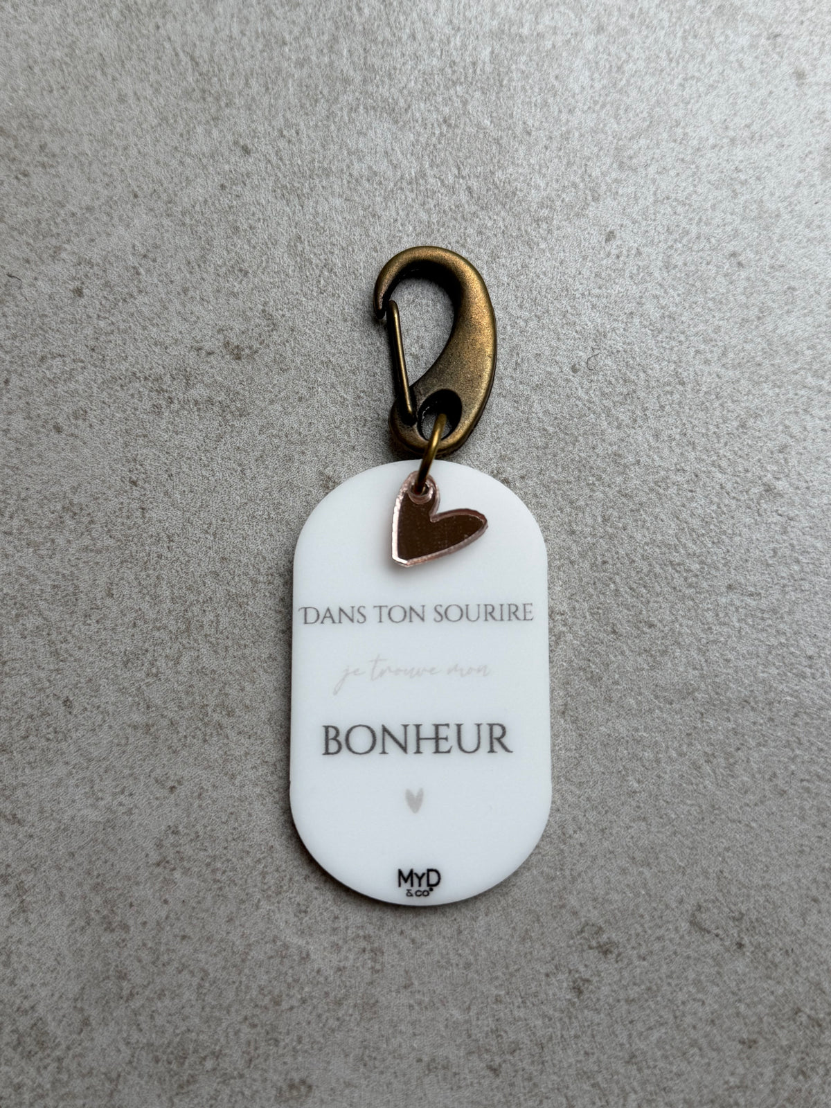 Porte-clés Bonheur