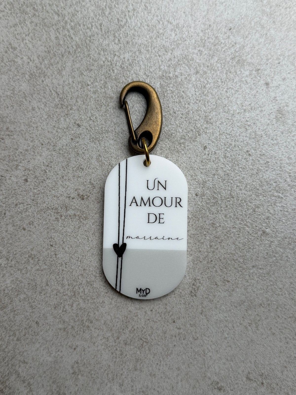 Porte-clés Amour de Marraine