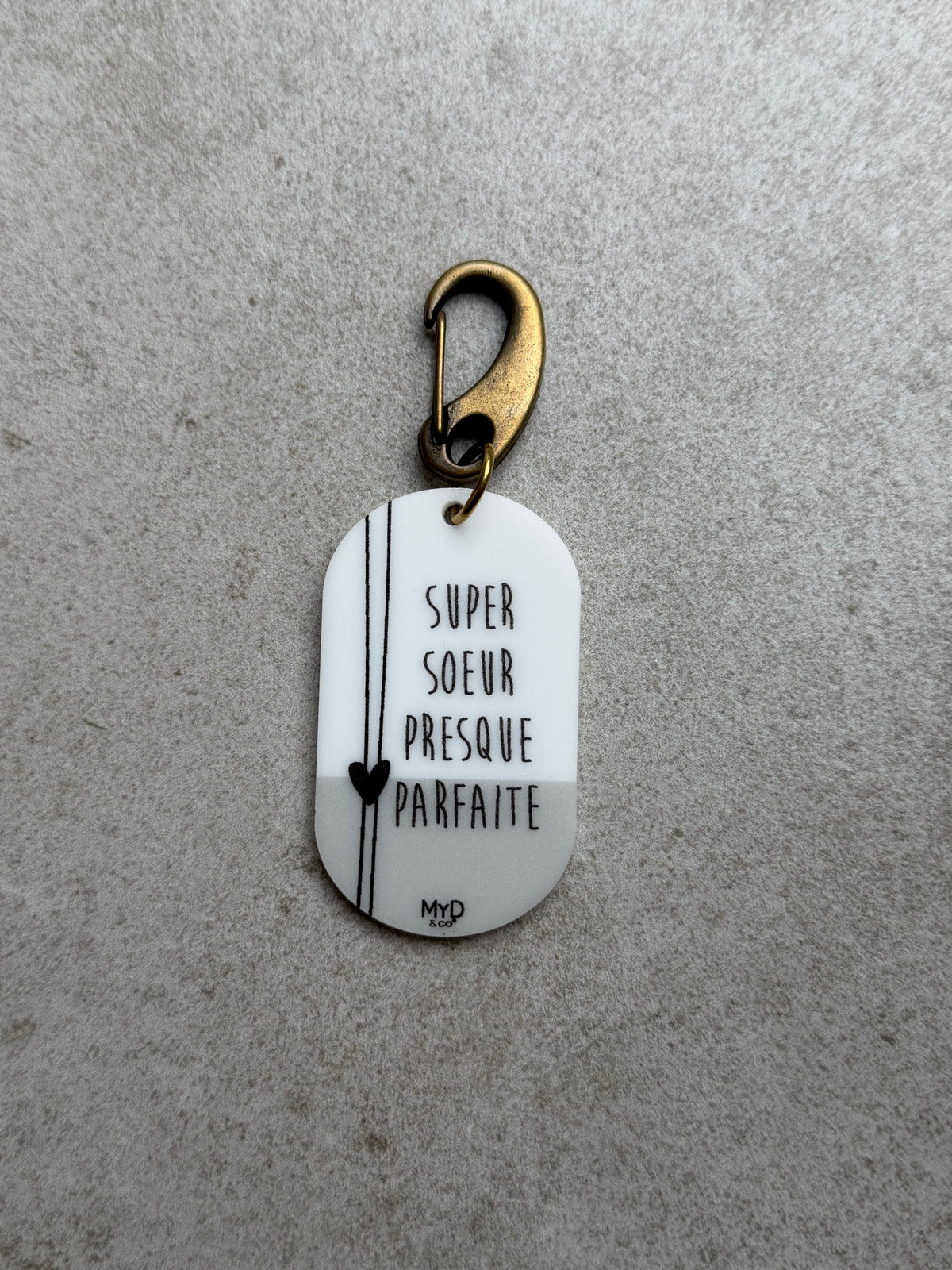 Porte-clés Super Sœur