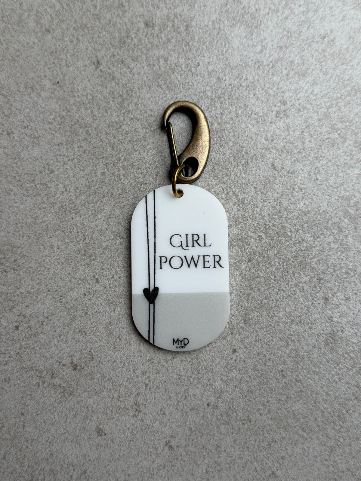 Porte-clés Girl Power