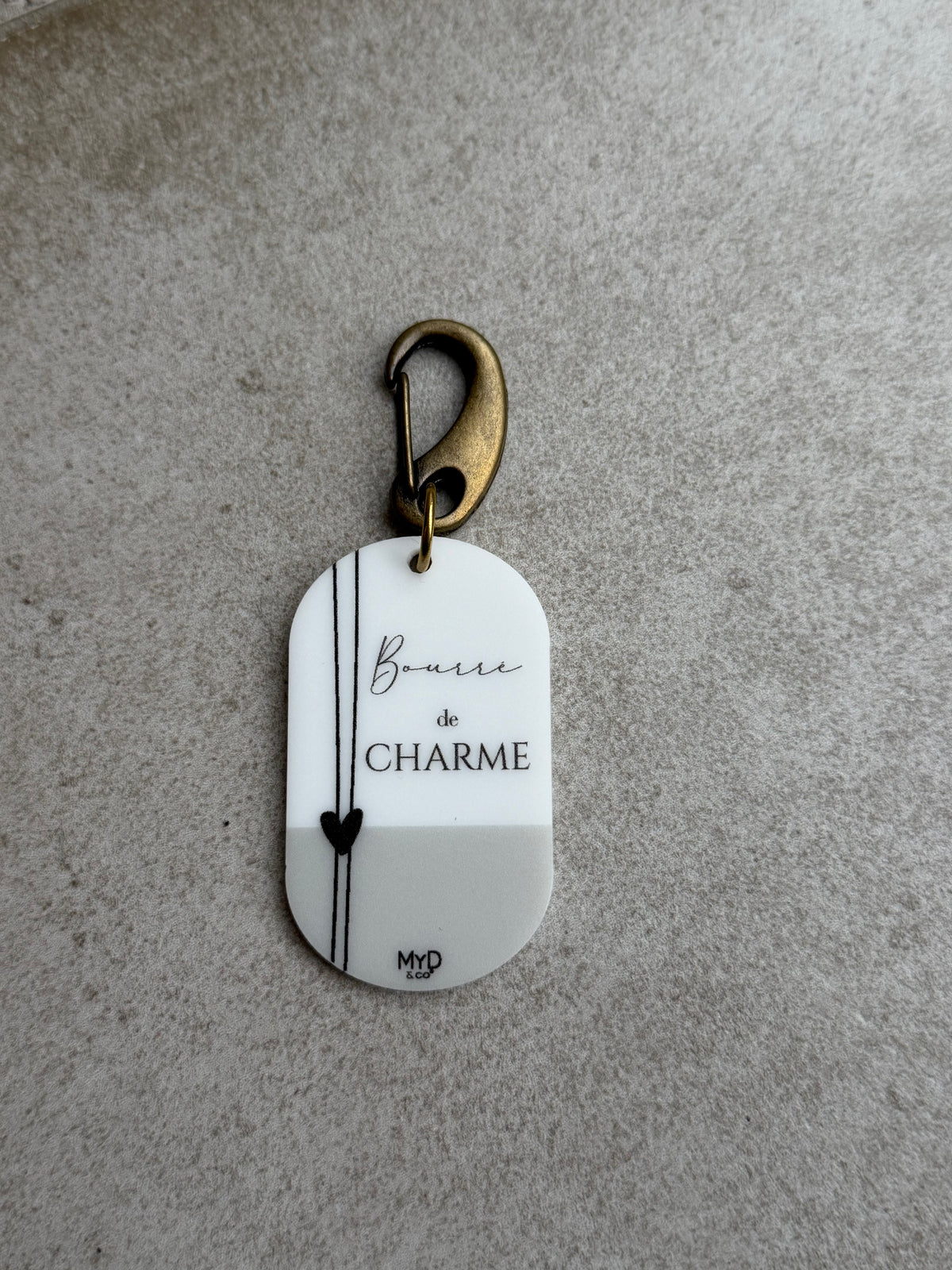 Porte-clés Bourre de Charme