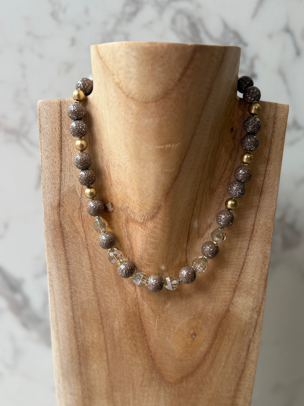 Collier Alix – Taupe