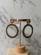 Boucles d'oreilles ovales Éclat