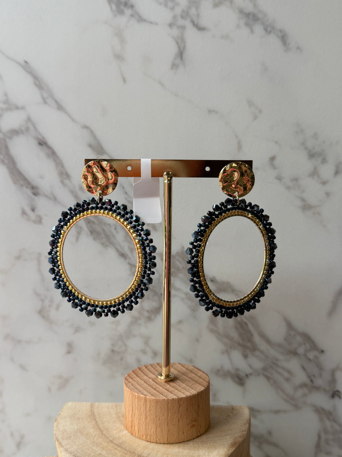 Boucles d'oreilles ovales Éclat