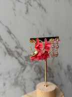 Boucles d'oreilles fleuries Margot (2)